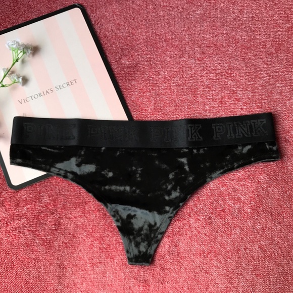 Victoria’s Secret PINK Logo Thong Panty - Picture 2 of 3